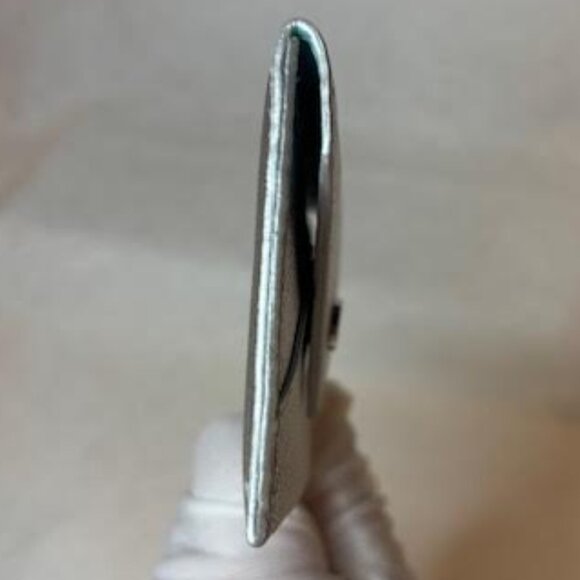 Tiffany & Co Leather Silver Card Holder - Picture 6 of 8